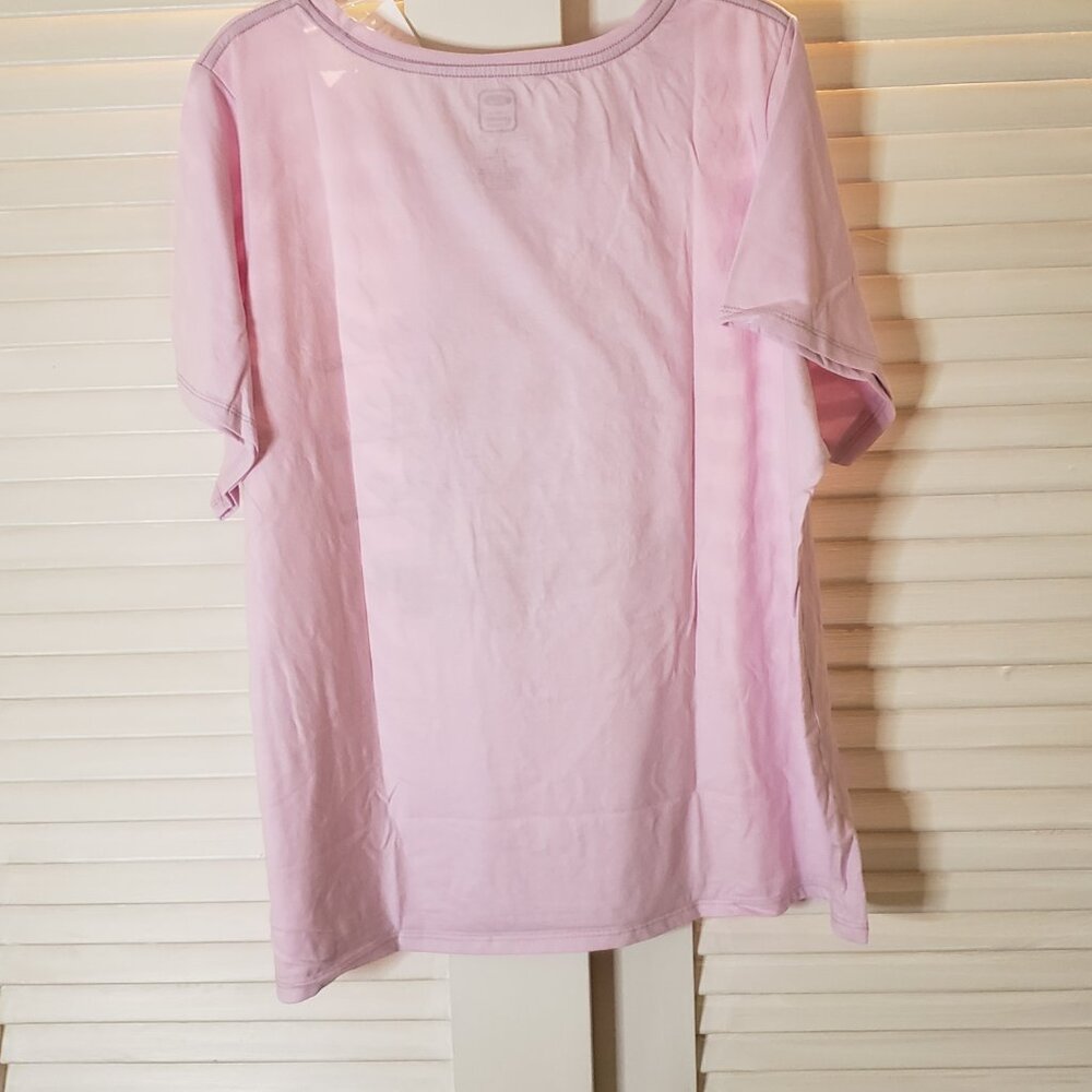 NWT Pink Mustang Womens (2X) Tee - Picture 10 of 12